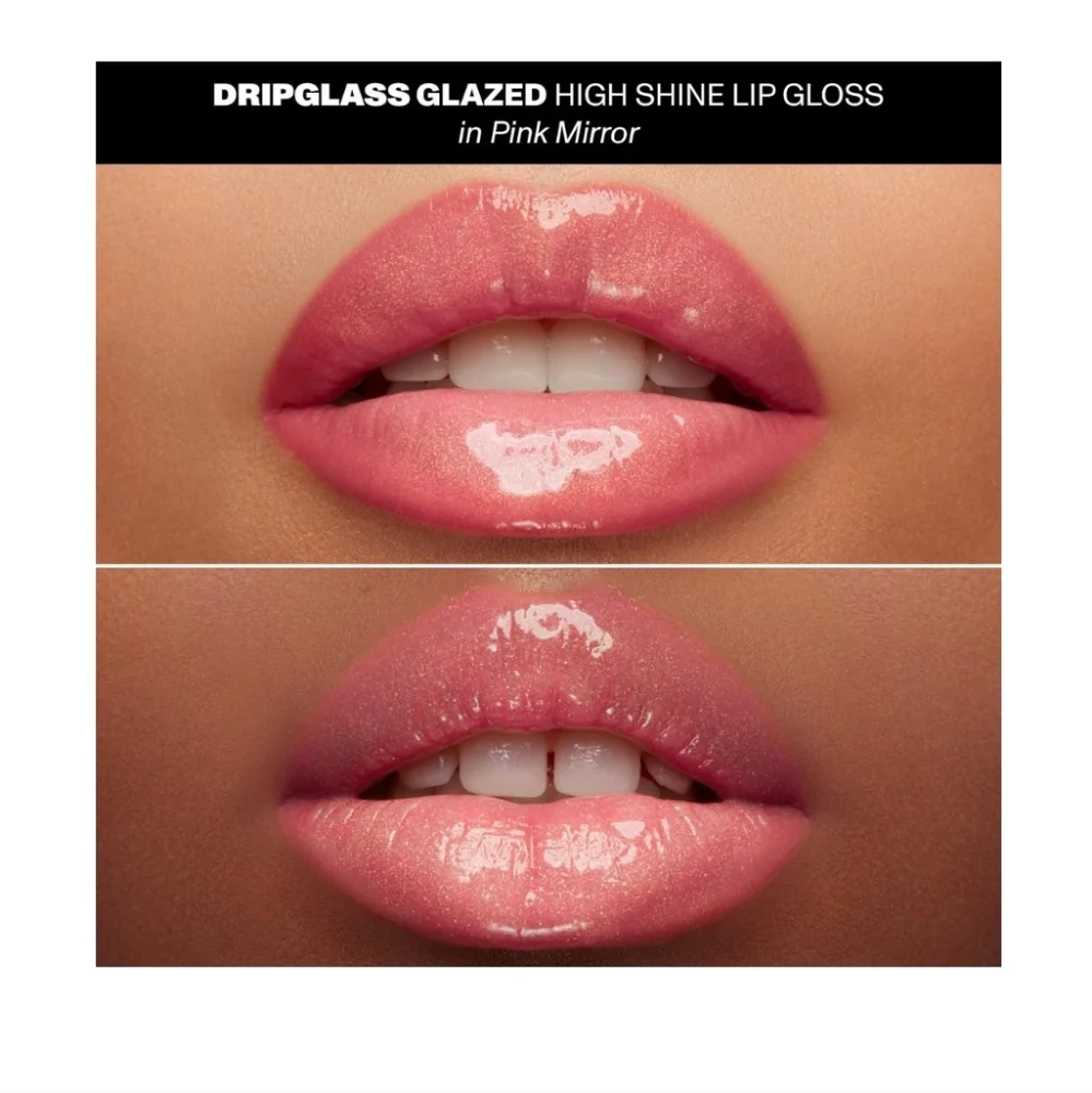 Morphe Drip Glass Lip Gloss - Pink Mirror